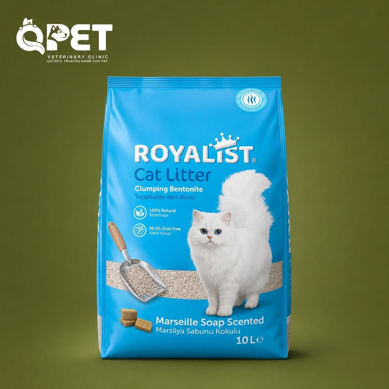 Royalist Cat Litter Marseillie Soap (10 L)